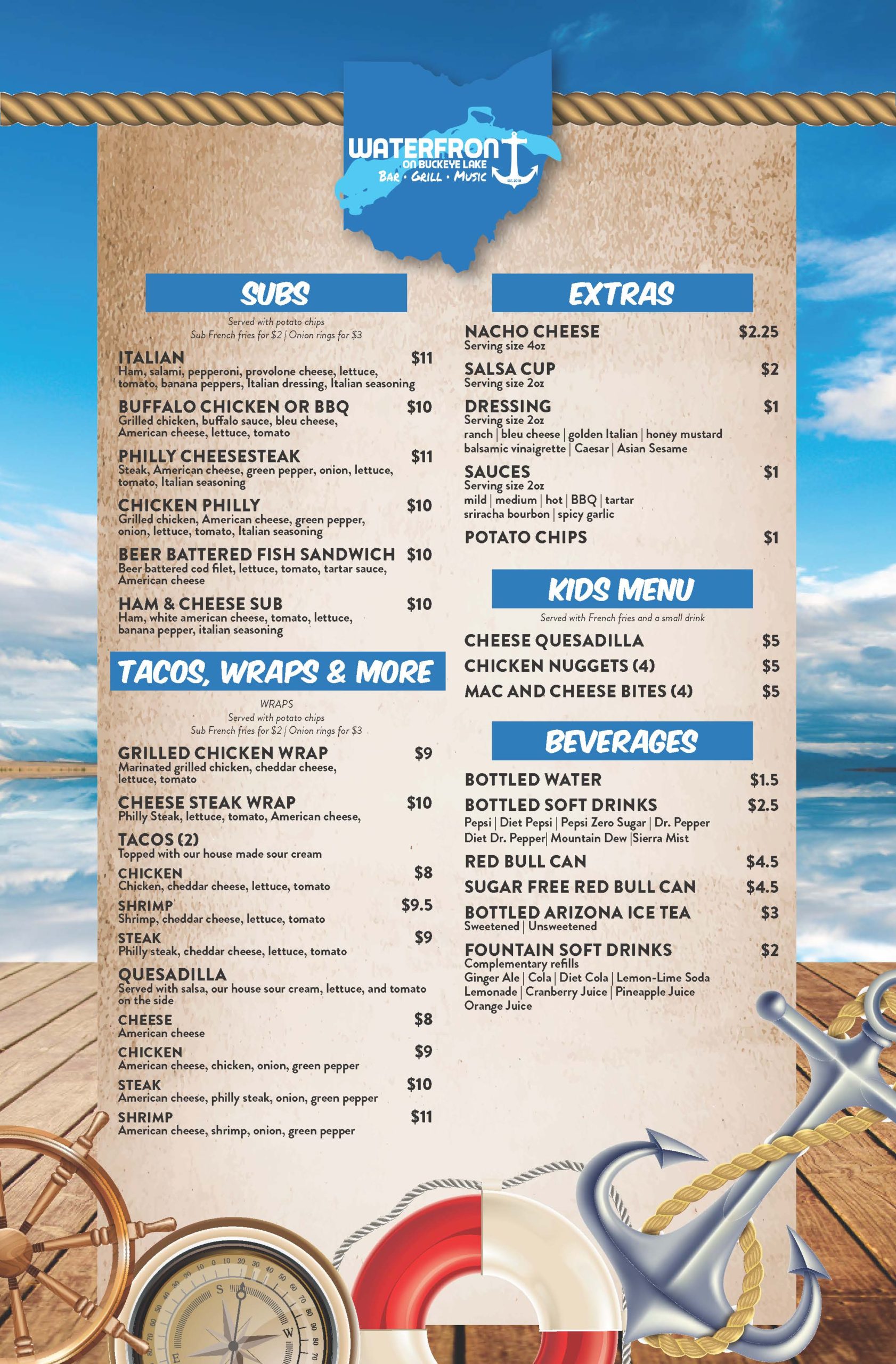 Waterfront on Buckeye Lake The best seat in the house!